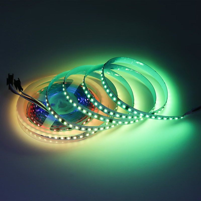 48 Volts Long DMX-Driven 2835RGB Pixel Mappable LED Tape Dynamic Atmospheric Lights 48 Volts Long DMX-Driven 2835RGB Pixel Mappable LED Tape Dynamic Atmospheric Lights