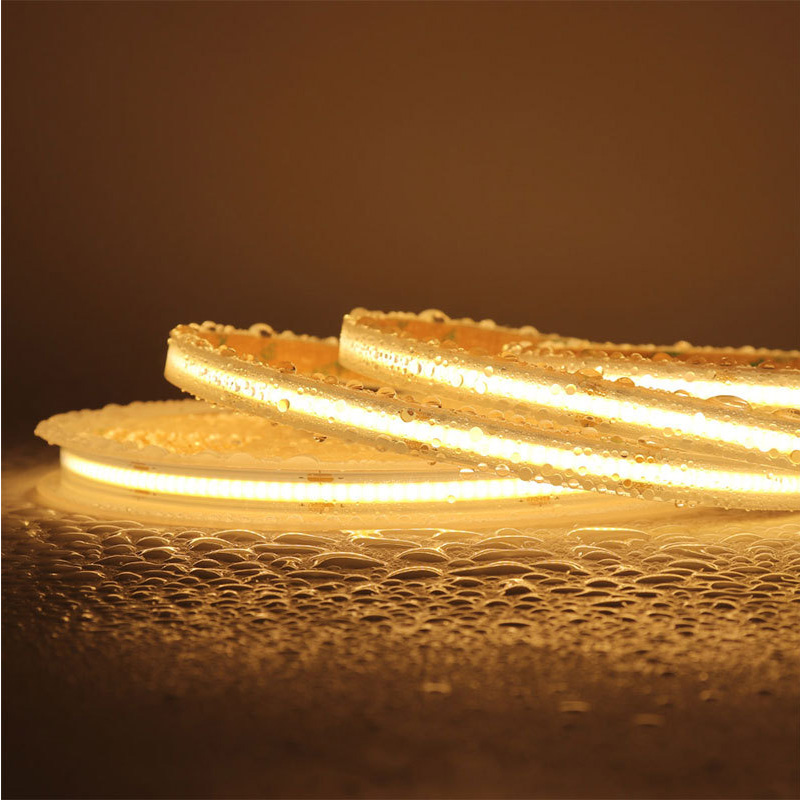 48V DC 32\' Continous Flexible Outdoor COB LED Strip Lights IP68 Rated 48V DC 32\' Continous Flexible Outdoor COB LED Strip Lights IP68 Rated