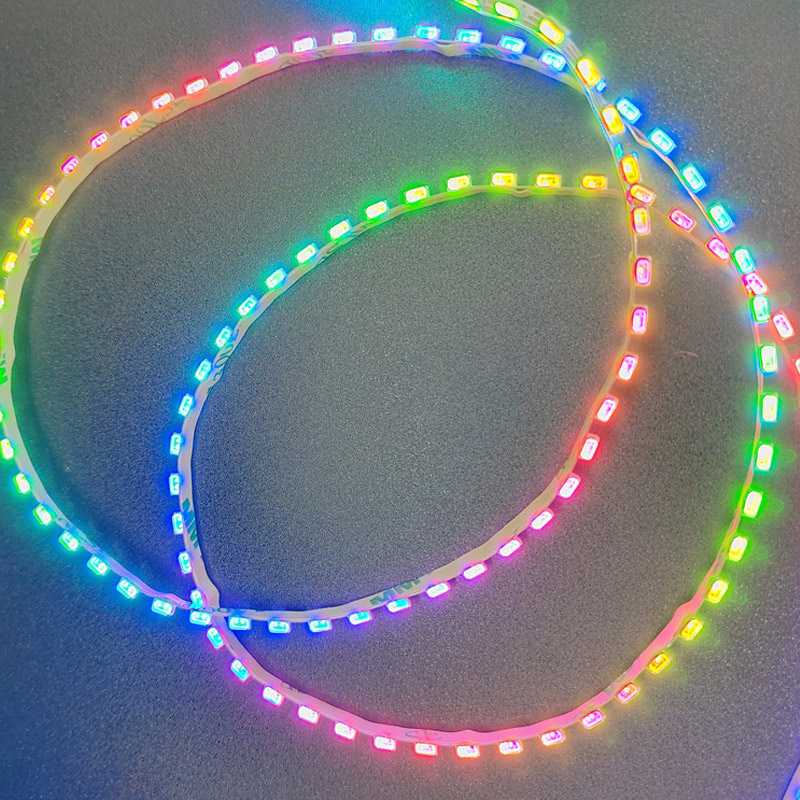 5 Volt 4 mm superschlanker SK6812 144 RGB Side Fire LED-Streifen 5 Volt 4 mm superschlanker SK6812 144 RGB Side Fire LED-Streifen