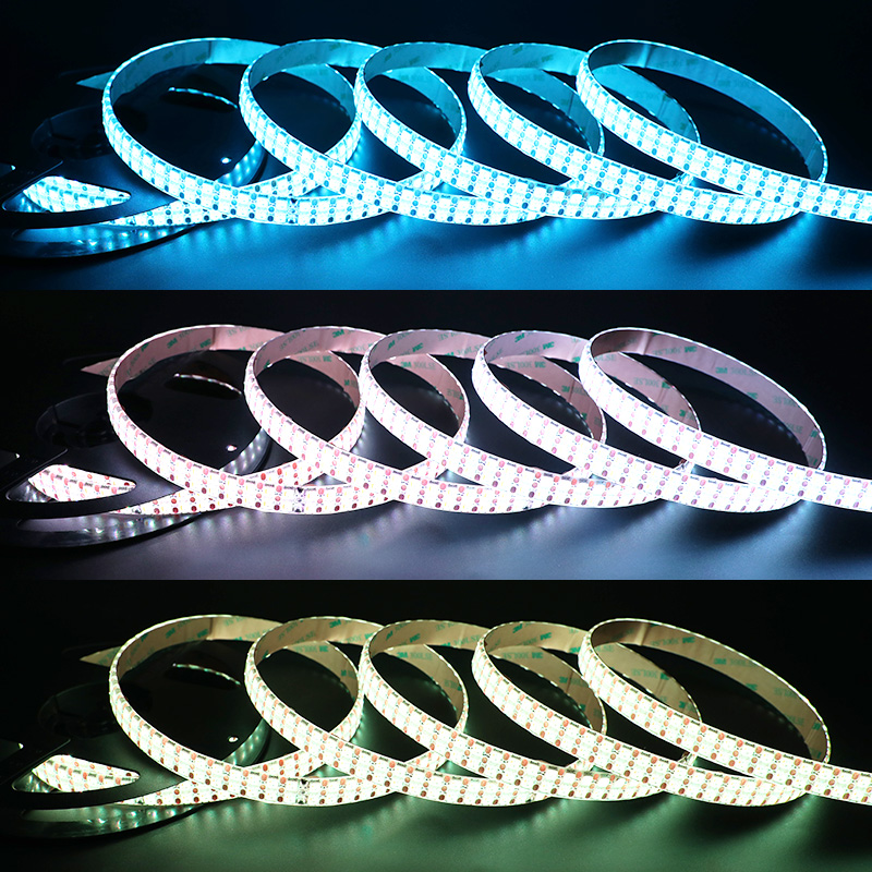 DC5V 5050 SK6812 Dvouřadý RGBW individuální adresovatelný LED pásek DC5V 5050 SK6812 Dvouřadý RGBW individuální adresovatelný LED pásek