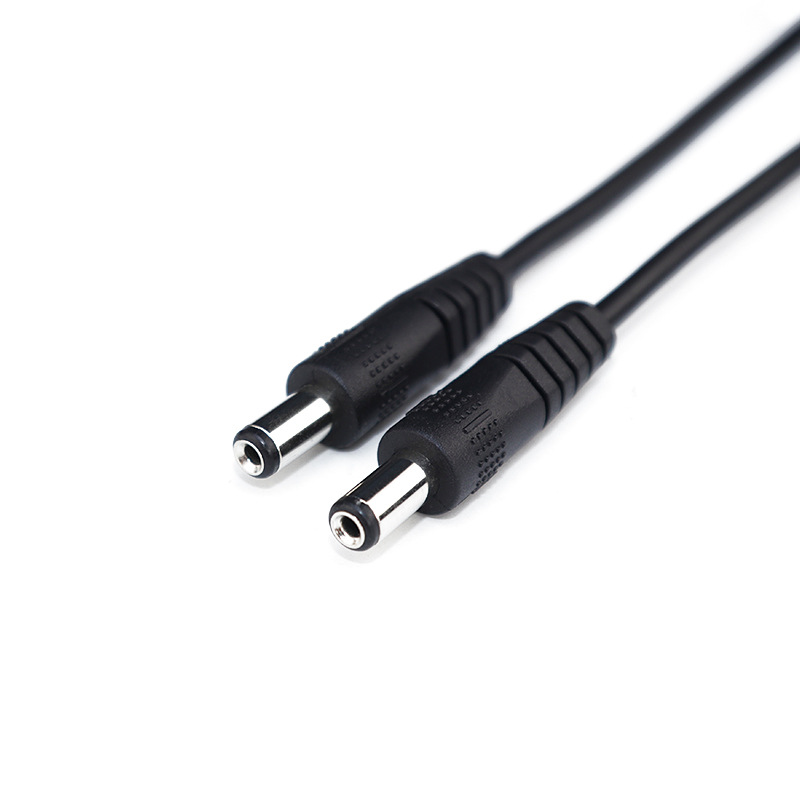 5521 Konektor stejnosměrného napájecího kabelu samec na zástrčku 22AWG drátěné jádro 5521 Konektor stejnosměrného napájecího kabelu samec na zástrčku 22AWG drátěné jádro