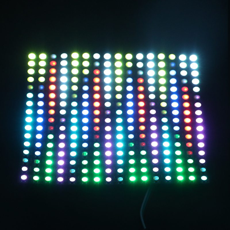 5V 16x16 SK6812 RGBW LED Neopixel Matrix Display Screen Panel 51W