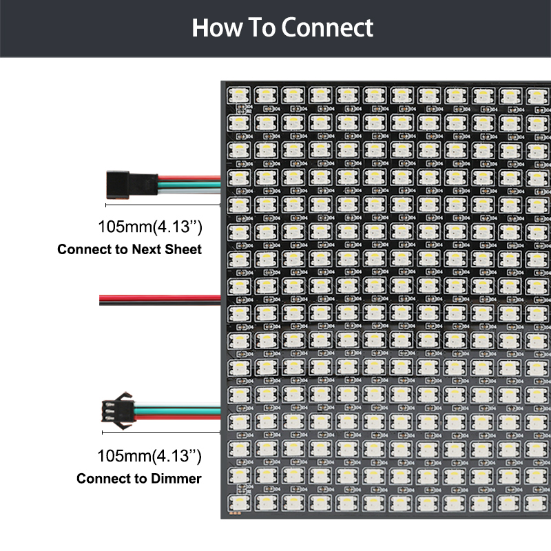 5V 16x16 SK6812 RGBW LED Neopixel Matrix Display Screen Panel 51W 5V 16x16 SK6812 RGBW LED Neopixel Matrix Display Screen Panel 51W