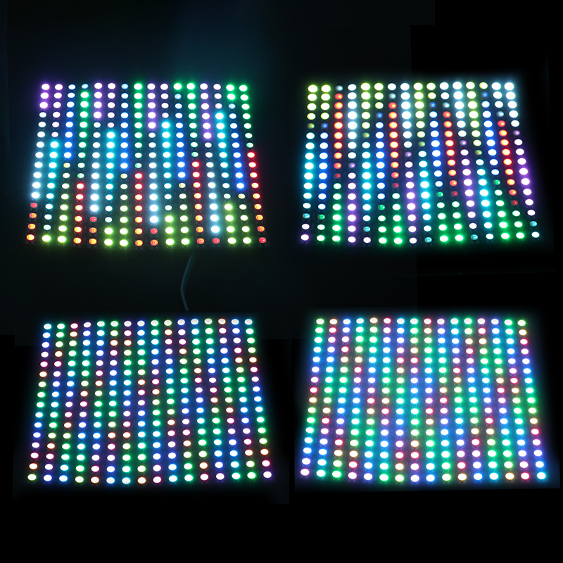5V 16x16 SK6812 RGBW LED Neopixel Matrix Display Screen Panel 51W 5V 16x16 SK6812 RGBW LED Neopixel Matrix Display Screen Panel 51W