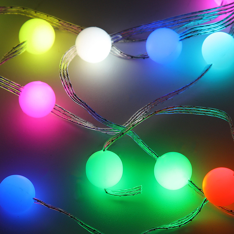 5V USB APP řízená vodotěsná sada LED řetězových světel měnící barvu pixelů 5V USB APP řízená vodotěsná sada LED řetězových světel měnící barvu pixelů