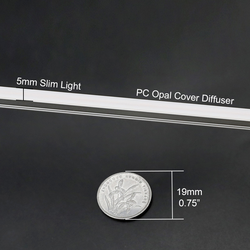 5mm Ultra Slim Aluminum Profile LED Under Cabinet Strip Lighting Hardwired 5mm Ultra Slim Aluminum Profile LED Under Cabinet Strip Lighting Hardwired