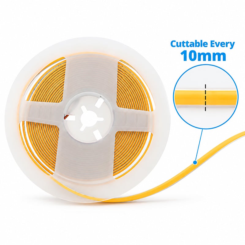 5V LED Micro Cuttable 3mm Cob Strip Light 400-Chips/m 5V LED Micro Cuttable 3mm Cob Strip Light 400-Chips/m