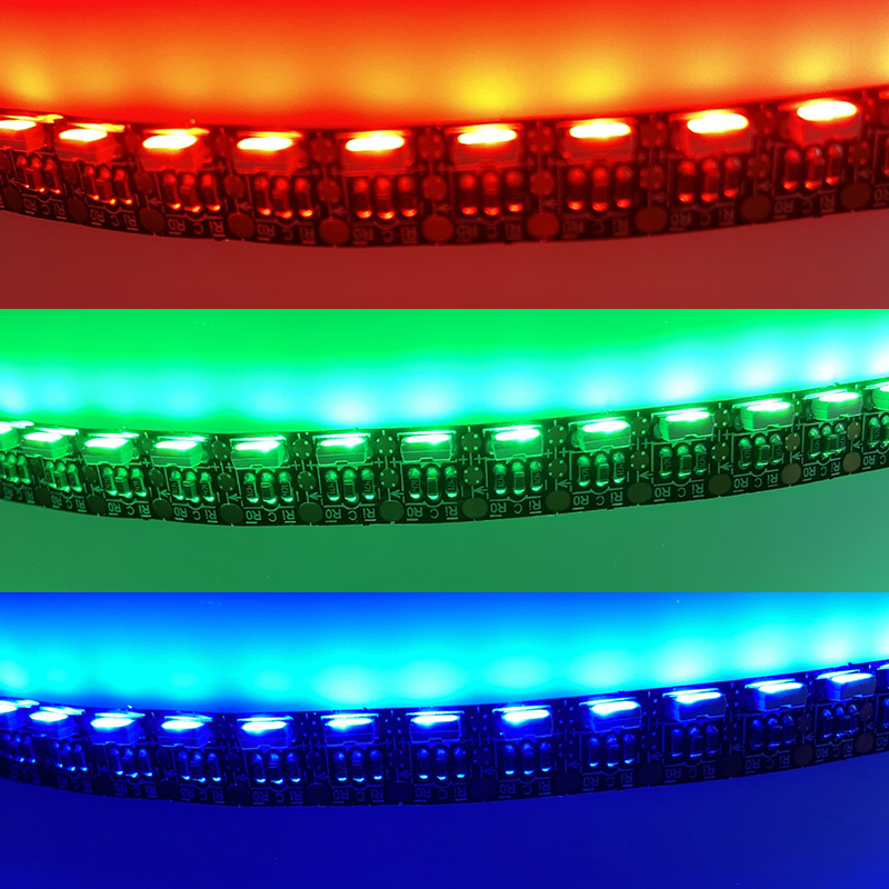 5-Volt SK6812 144 Mini 5mm Tafel RGB seitlich beleuchteter LED-Streifen 5-Volt SK6812 144 Mini 5mm Tafel RGB seitlich beleuchteter LED-Streifen
