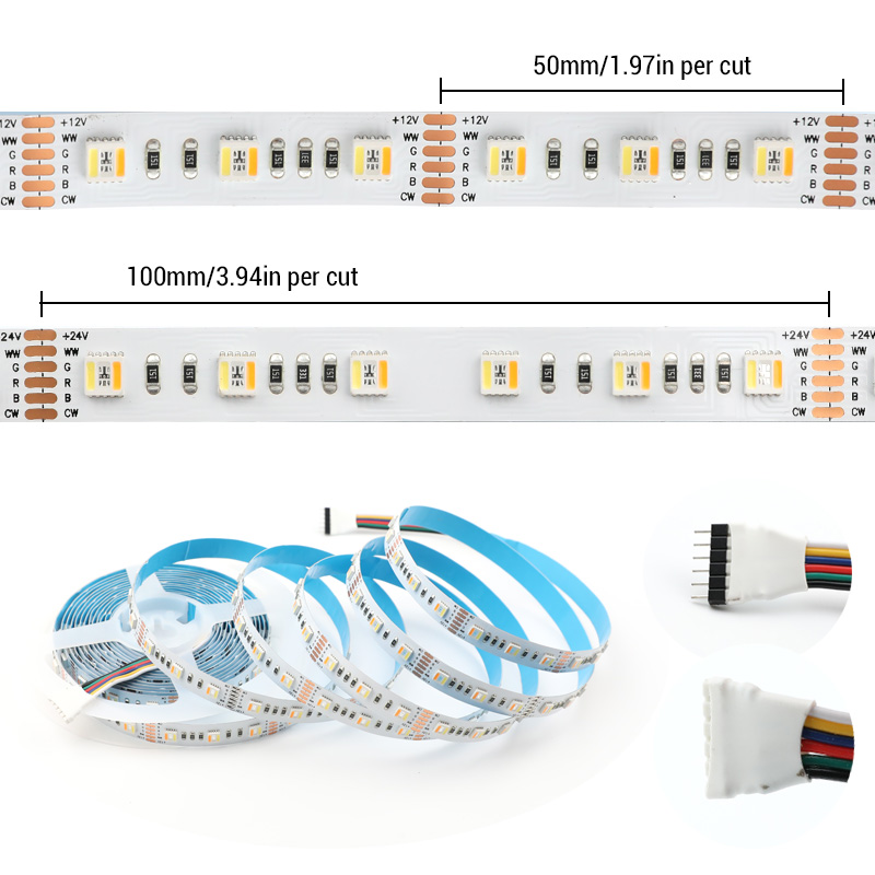 6-Pin Linkable RGBCCT LED Strip Details