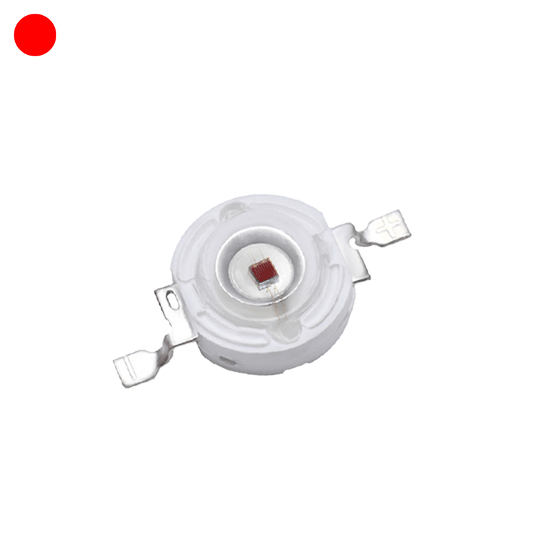 630nm 660nm LED dioda vyzařující hluboké červené světlo, 0.5W až 3W, 100PCS