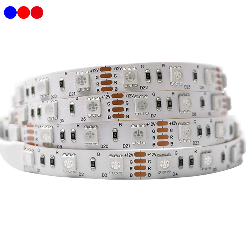 660 nm Rot + 810 nm IR + 450 nm Blau 3-in-1-LED-Streifen mit mehreren Wellenlängen 660 nm Rot + 810 nm IR + 450 nm Blau 3-in-1-LED-Streifen mit mehreren Wellenlängen