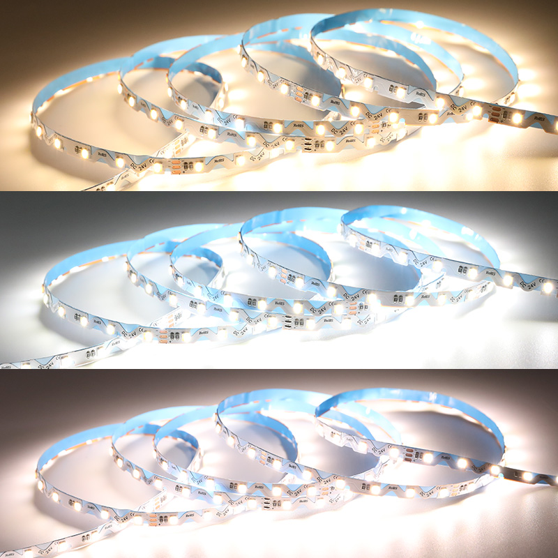 6mm 超薄锯齿形可弯曲 2835 色温 S 型 LED 灯条