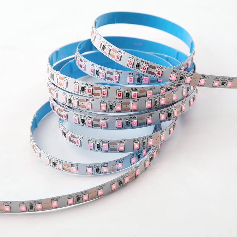 DC12/24V 730nm SMD2835 8mm 600 Diodes Red Light Therapy LED Strip DC12/24V 730nm SMD2835 8mm 600 Diodes Red Light Therapy LED Strip