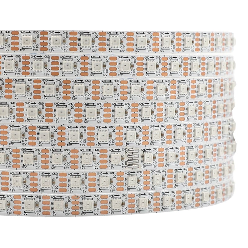 WS2815 12V Addressable 3535 RGB LED Strip Light 96 LEDs/m
