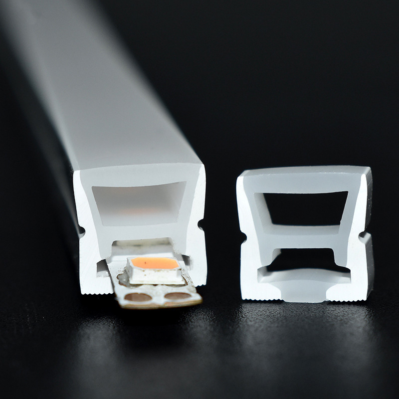 8x8mm Super Mini LED Neon Flex Diffuser Tube For 5mm PCB 8x8mm Super Mini LED Neon Flex Diffuser Tube For 5mm PCB