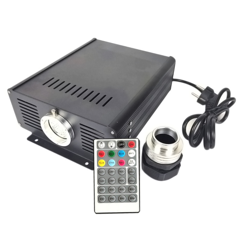 45W RGBW 28key RF Remote LED Fiber Optic Light Engine