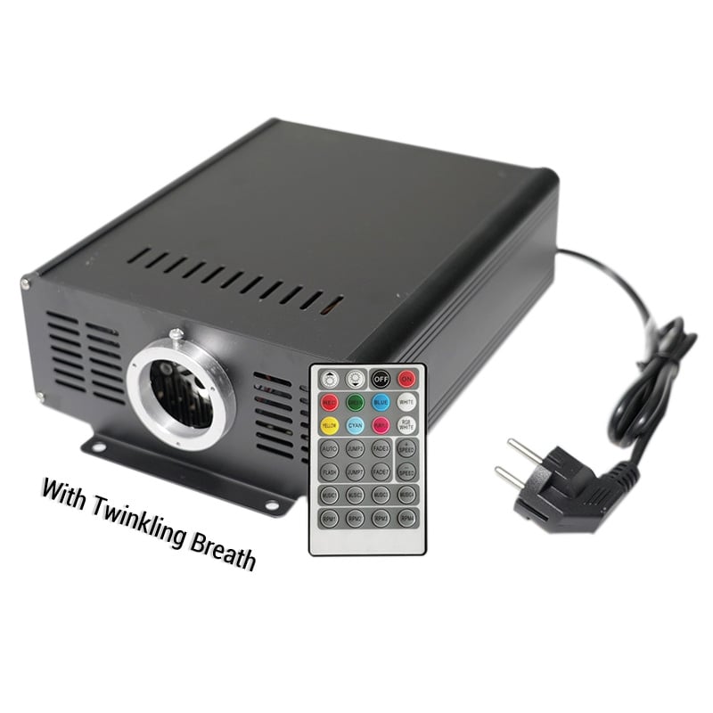 AC85-265V 45W RF Music Remote Control RGBW LED Fiber Optic Light Engine AC85-265V 45W RF Music Remote Control RGBW LED Fiber Optic Light Engine