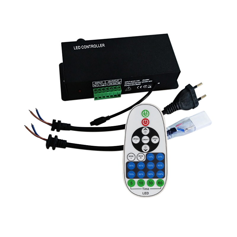 AC Hochspannung IR RF Einfarbige LED Fernbedienung Dimmer