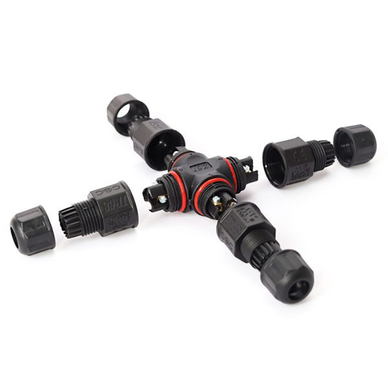 AM-GP-20NX3N X-Typ LED-Licht 3-poliger wasserdichter IP68-Anschluss AM-GP-20NX3N X-Typ LED-Licht 3-poliger wasserdichter IP68-Anschluss
