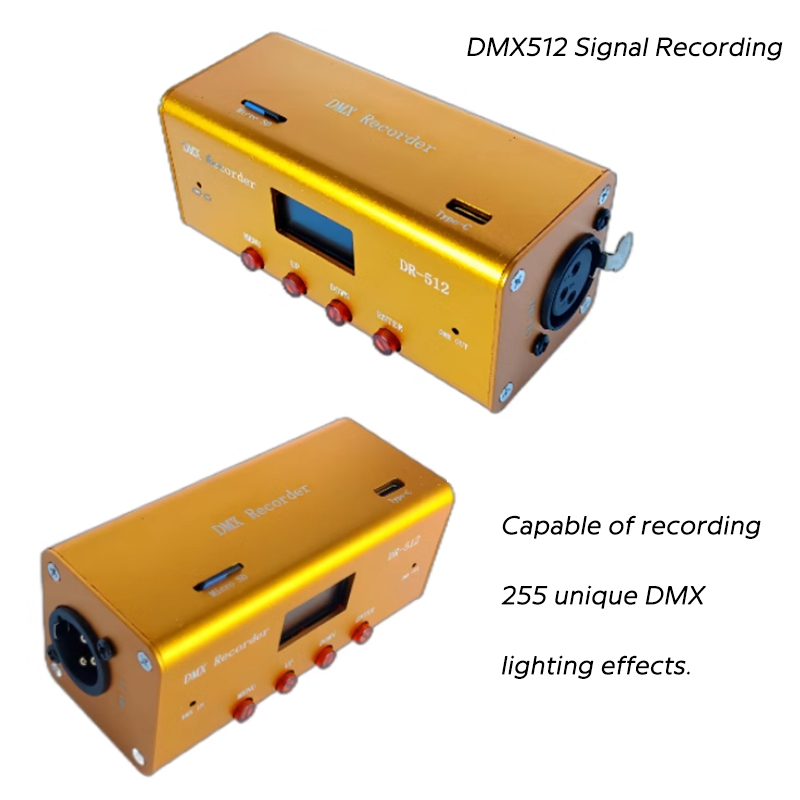 Přehrávání rekordéru Artnet DMX 255 záznamových efektů s 32G SD kartou Přehrávání rekordéru Artnet DMX 255 záznamových efektů s 32G SD kartou