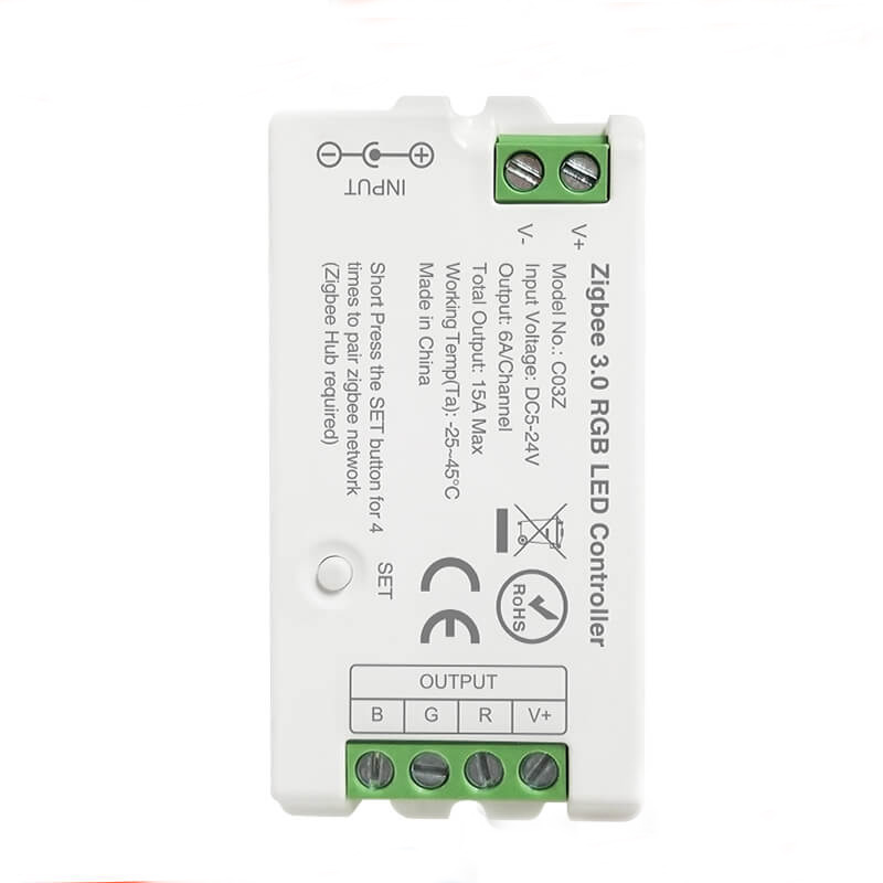 C03Z RGB-LED-Streifen-Dimmer Zigbee RGB-LED-Controller C03Z RGB-LED-Streifen-Dimmer Zigbee RGB-LED-Controller