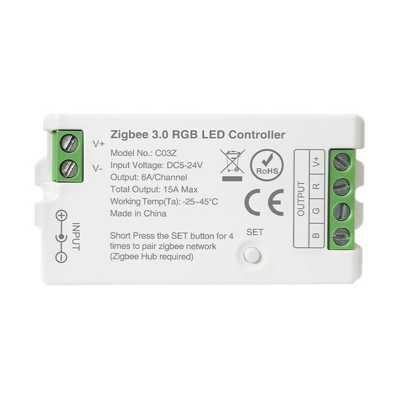 C03Z RGB-LED-Streifen-Dimmer Zigbee RGB-LED-Controller C03Z RGB-LED-Streifen-Dimmer Zigbee RGB-LED-Controller