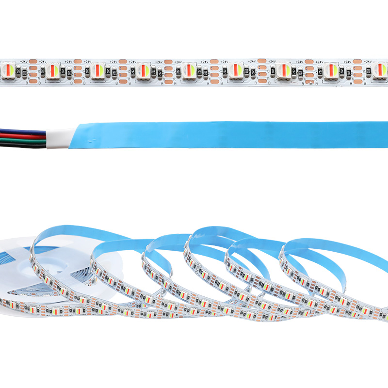 DC 24V 5050 RGB LED pásek seříznutý na délku Osvětlení pomocí jedné LED diody DC 24V 5050 RGB LED pásek seříznutý na délku Osvětlení pomocí jedné LED diody
