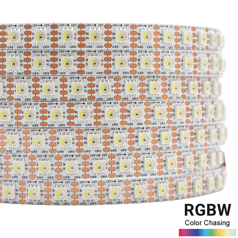 12V WS2815 RGBW 96 LED/M LED-Streifen Einzellichter 10mm
