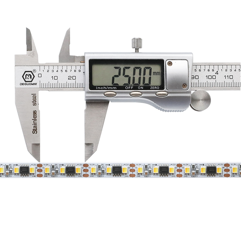 DC12V SM16703 SMD2835 Dynamic CCT Adjustable LED Strip Light 120 LEDs / m DC12V SM16703 SMD2835 Dynamic CCT Adjustable LED Strip Light 120 LEDs / m