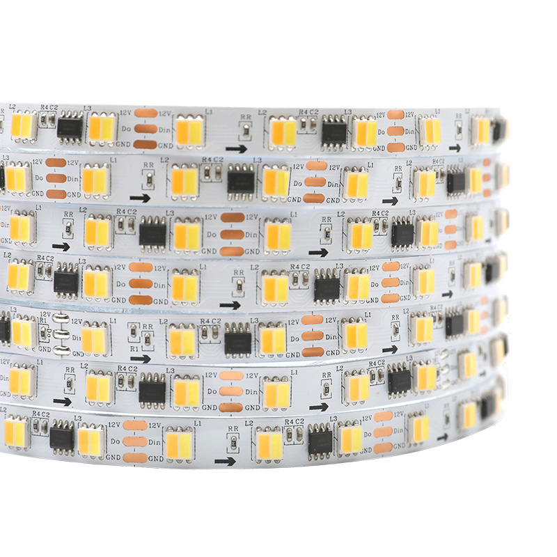 DC12V SM16703 SMD5050 Dynamicky laditelné bílé LED páskové světlo 60 LED / m DC12V SM16703 SMD5050 Dynamicky laditelné bílé LED páskové světlo 60 LED / m