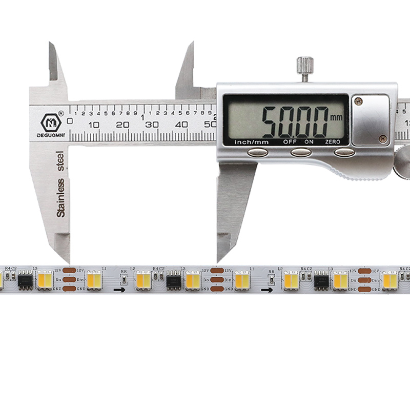 DC12V SM16703 SMD5050 Dynamicky laditelné bílé LED páskové světlo 60 LED / m DC12V SM16703 SMD5050 Dynamicky laditelné bílé LED páskové světlo 60 LED / m