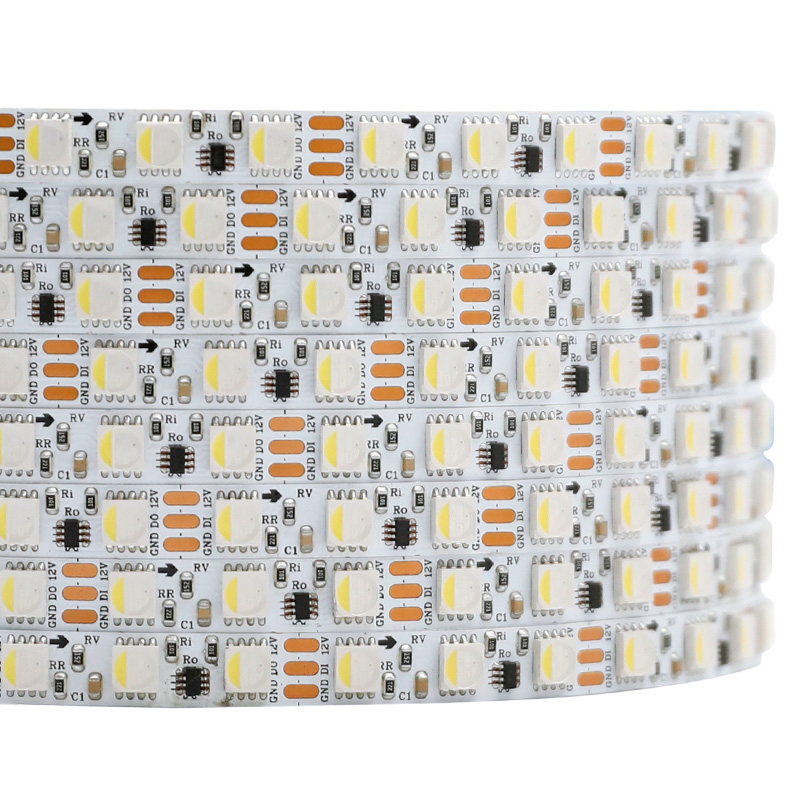 DC12V TM1824 SK6812 RGBW schmale adressierbare LED-Streifen-Lichter 8mm Breite