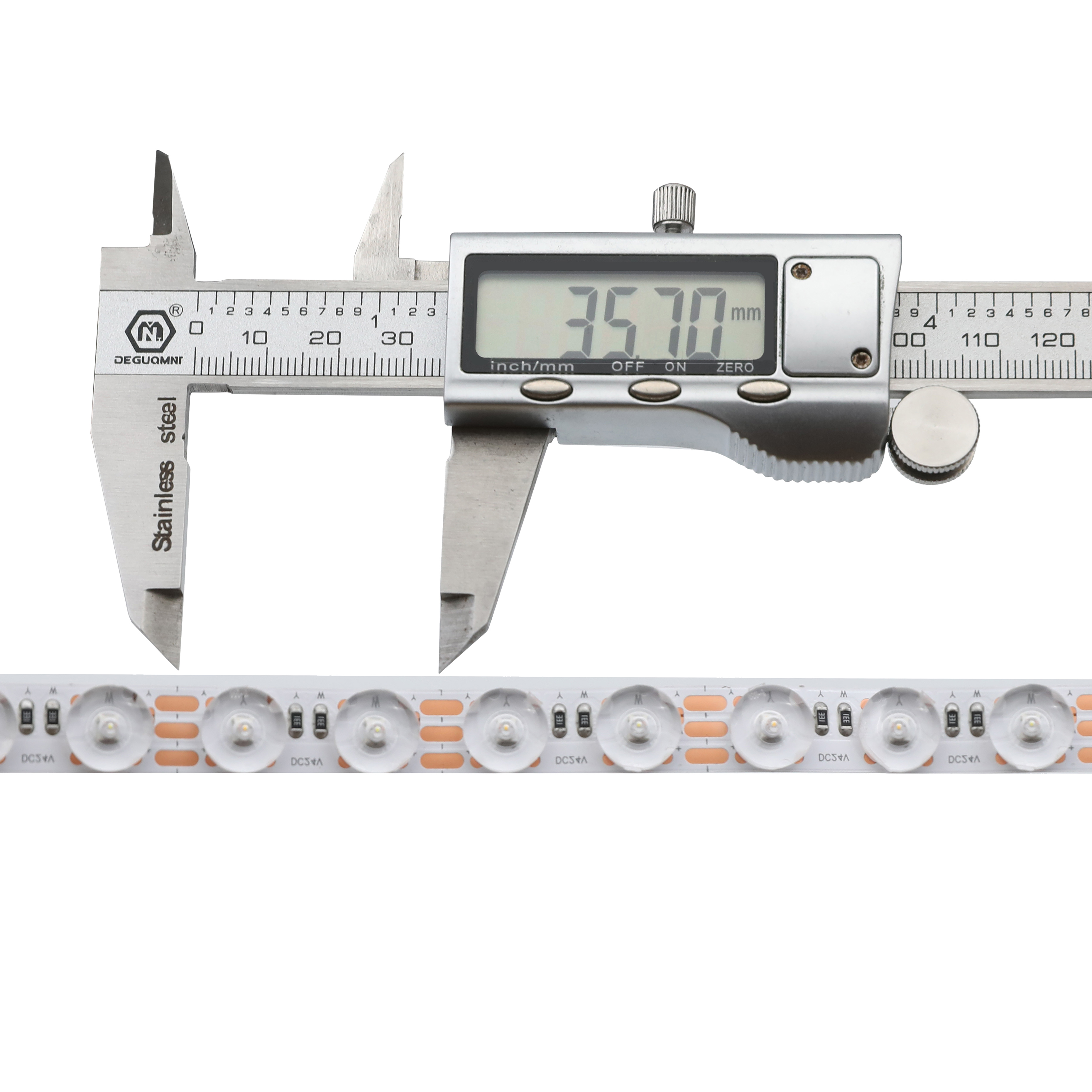 DC24V 170 Degrees Lens Diffuse Reflections Bright LED CCT Strip DC24V 170 Degrees Lens Diffuse Reflections Bright LED CCT Strip