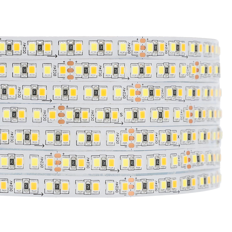 DC24V 2835 8mm CCT laditelný bílý LED pásek 33FT bez poklesu napětí