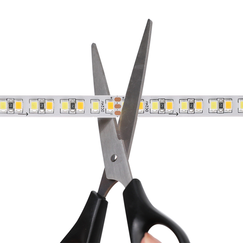 DC24V 2835 8mm CCT Tunable Weiß LED Streifen 33FT kein Spannungsabfall DC24V 2835 8mm CCT Tunable Weiß LED Streifen 33FT kein Spannungsabfall