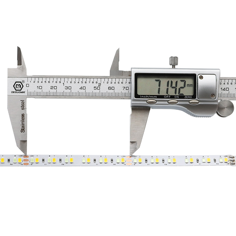 DC24V 2835 Modré a žluté dvoubarevné LED páskové osvětlení 840 LED diod DC24V 2835 Modré a žluté dvoubarevné LED páskové osvětlení 840 LED diod