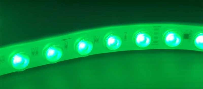 DC24V 3030 20mm široký RGB CCT difuzní LED pásek světelné efekty