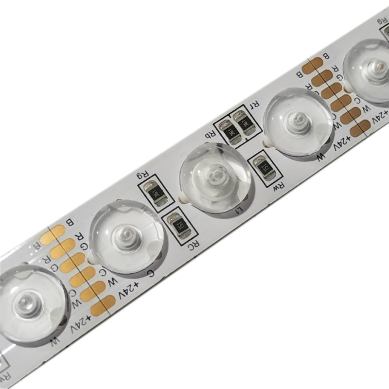 DC24V 3030 20mm široký RGB CCT difuzní LED pásek osvětlovací čočka DC24V 3030 20mm široký RGB CCT difuzní LED pásek osvětlovací čočka