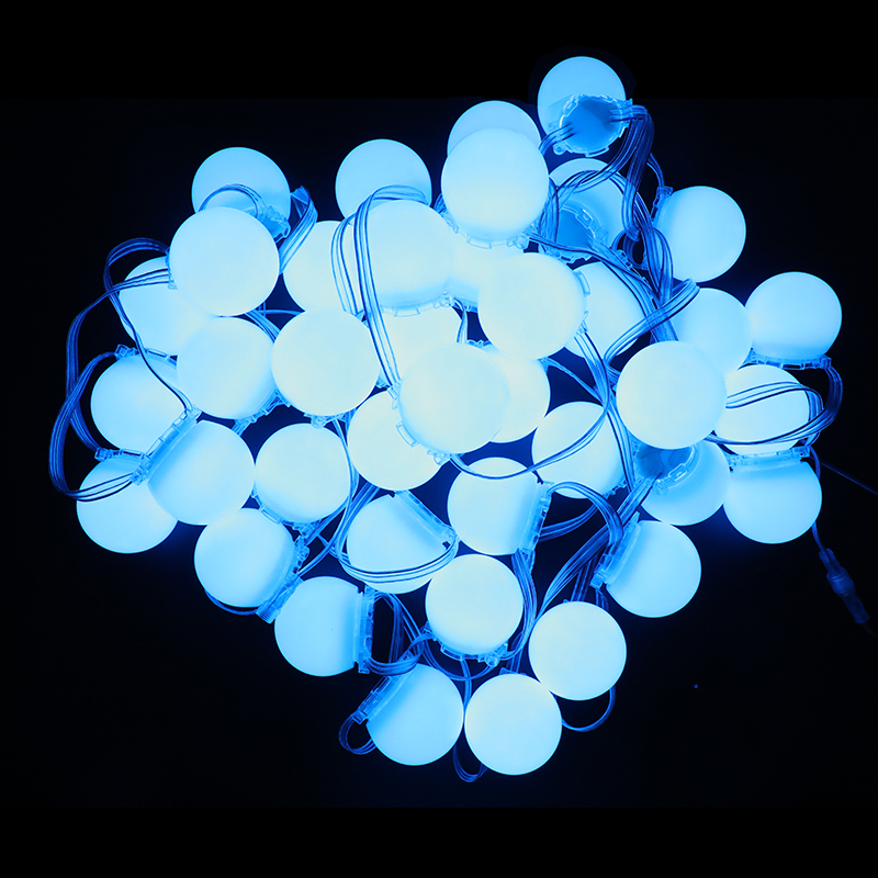DC24V 4cm Base Static Color Dimmable Outdoor Round Bulb String Lights LED DC24V 4cm Base Static Color Dimmable Outdoor Round Bulb String Lights LED