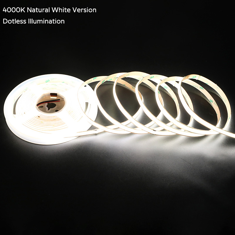 DC24V COB Snadné pájení a libovolné stříhání na délku LED pásek Světla Stmívatelná bílá barva DC24V COB Snadné pájení a libovolné stříhání na délku LED pásek Světla Stmívatelná bílá barva