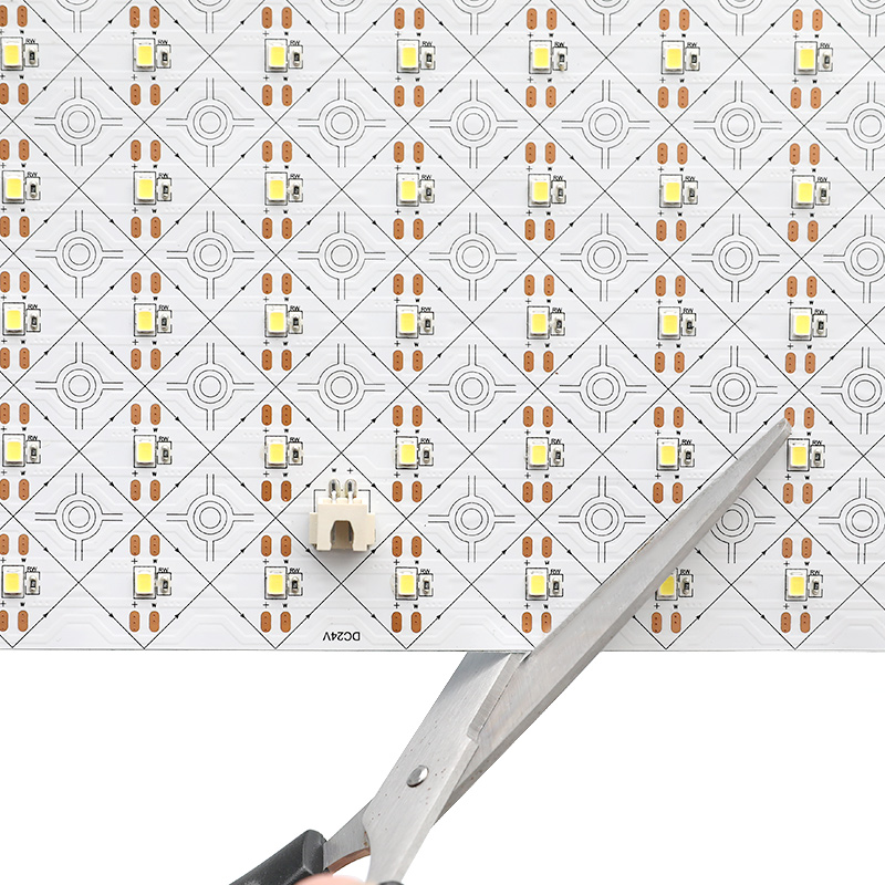 DC24V CRI 90 Ausgezeichnete Farbqualität Flexible weiße LED-Blattbeleuchtung 24X12 DC24V CRI 90 Ausgezeichnete Farbqualität Flexible weiße LED-Blattbeleuchtung 24X12