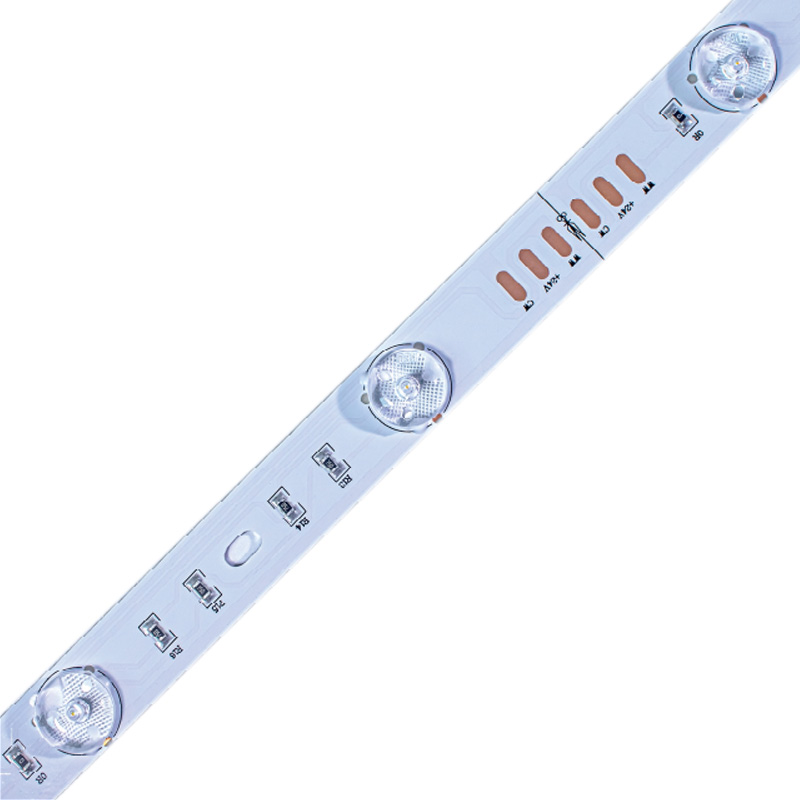 DC24V difuzní reflexní čočka Dual White CCT LED Solid Strip 3030