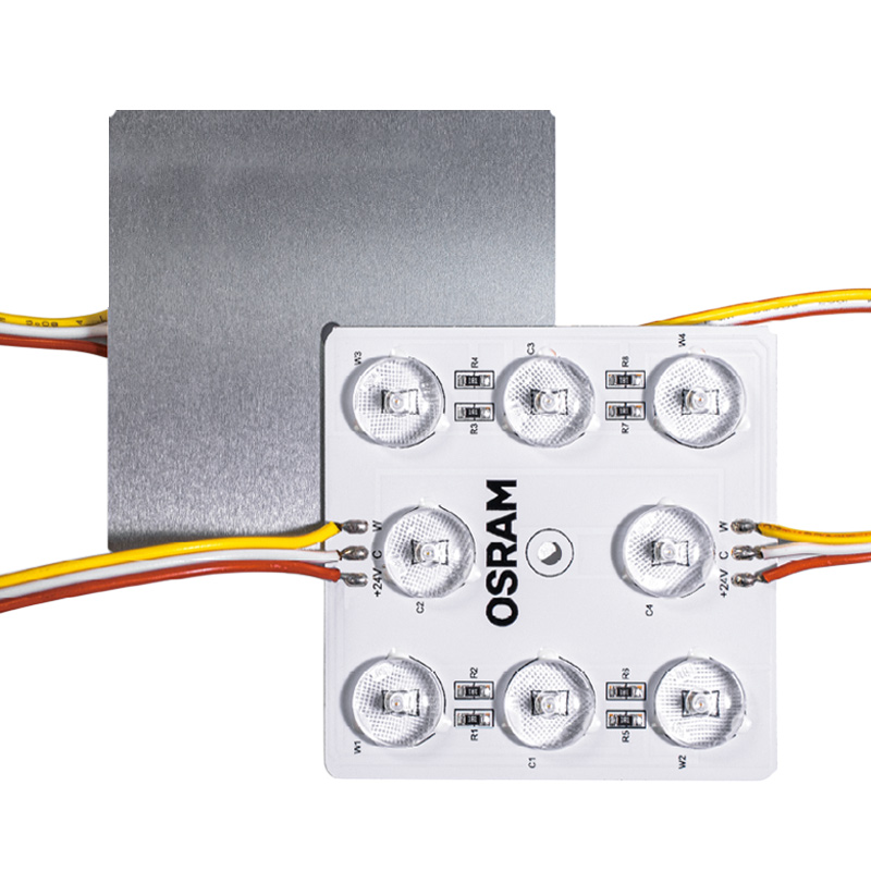 DC24V Diffuslinse Dual White CCT Helle LED-Module für Schilder