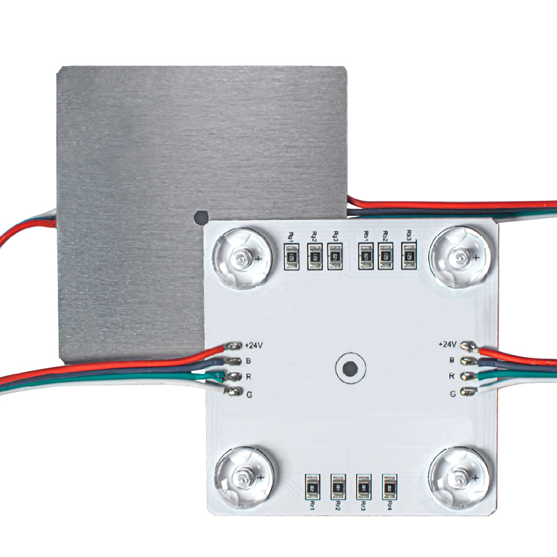 DC24V Diffuses RGB-LED-Schildermodullicht mit Linse 175 Grad
