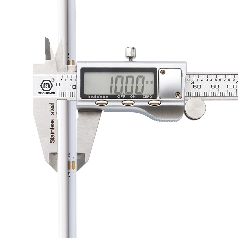 DC24V Flexible dimmbare weiße COB-LED-Streifen ohne Punkte und seitliche Beleuchtung DC24V Flexible dimmbare weiße COB-LED-Streifen ohne Punkte und seitliche Beleuchtung