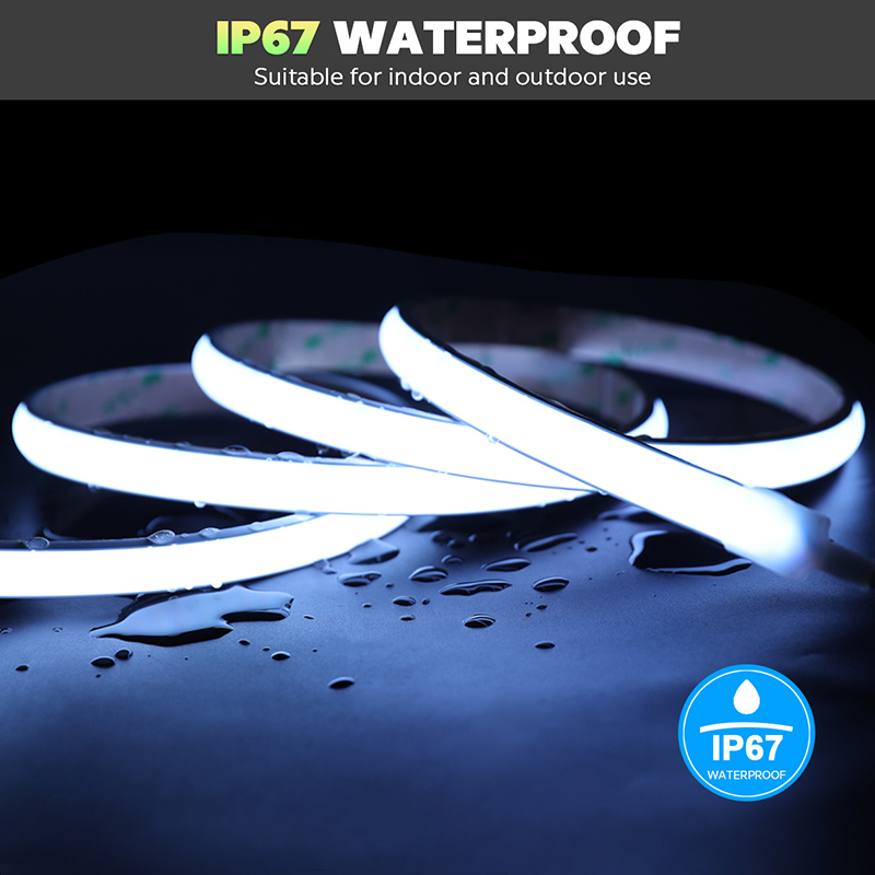 Waterproof RGBCCT COB Silicone LED Rope Light