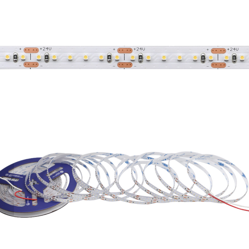 DC24V White 1616 SMD LED Full Spectrum Light Strips CRI 98 192 LEDs / m DC24V White 1616 SMD LED Full Spectrum Light Strips CRI 98 192 LEDs / m