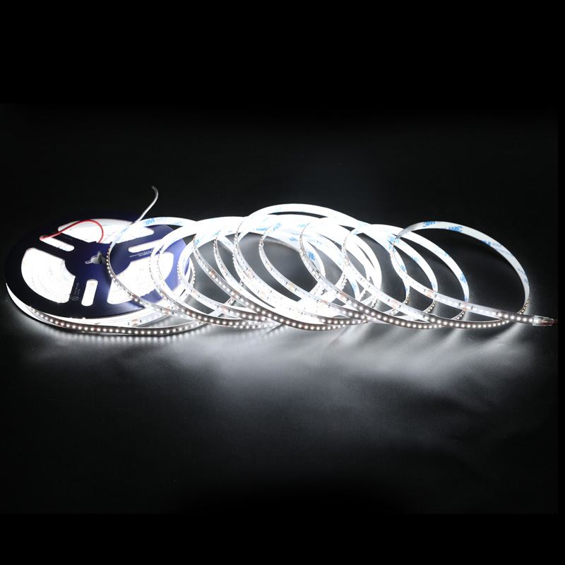 DC24V White 1616 SMD LED Full Spectrum Light Strips CRI 98 192 LEDs / m DC24V White 1616 SMD LED Full Spectrum Light Strips CRI 98 192 LEDs / m