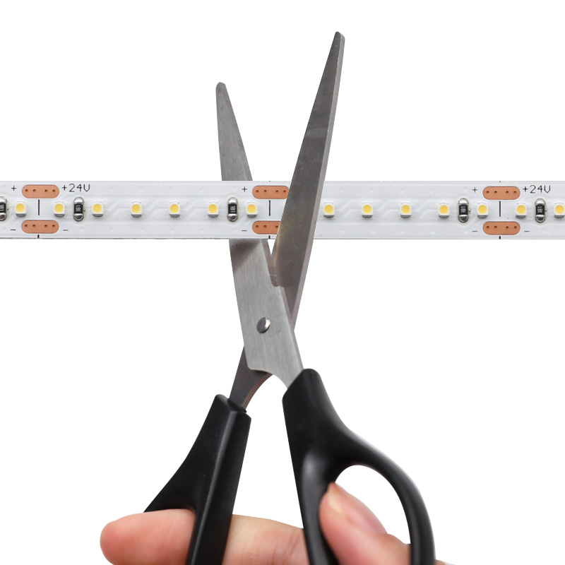 DC24V White 1616 SMD LED Full Spectrum Light Strips CRI 98 192 LEDs / m DC24V White 1616 SMD LED Full Spectrum Light Strips CRI 98 192 LEDs / m