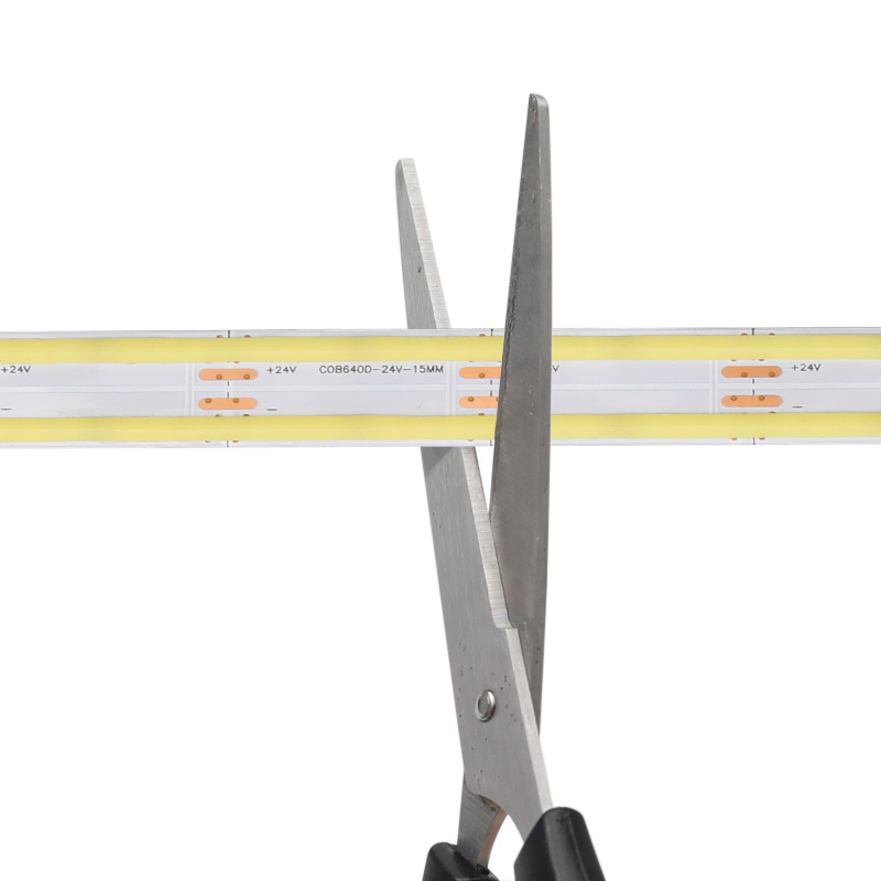 DC24V bílé COB dvouřadé LED páskové světlo Navrženo pro 15mm hliníkový profil DC24V bílé COB dvouřadé LED páskové světlo Navrženo pro 15mm hliníkový profil